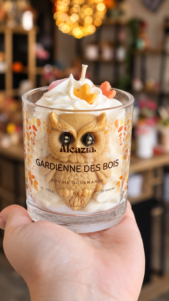 [bg-gardiennedesbois] Bougie gourmande - Gardienne des bois